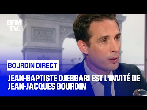 Jean-Baptiste Djebbari face à Jean-Jacques Bourdin en direct