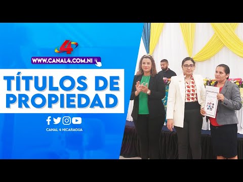 Alcaldía de Managua entrega títulos de propiedad a Iglesias de Asambleas de Dios de Nicaragua