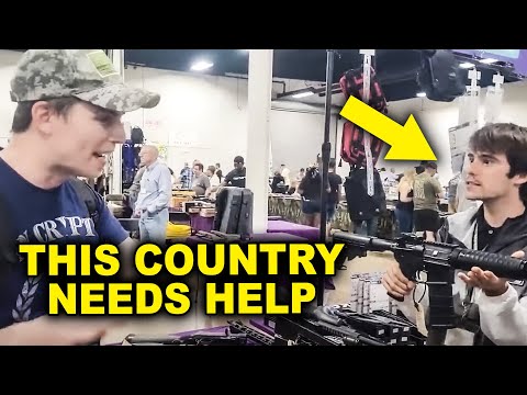 Trolling Idiots at a Gun Show with Walter Masterson