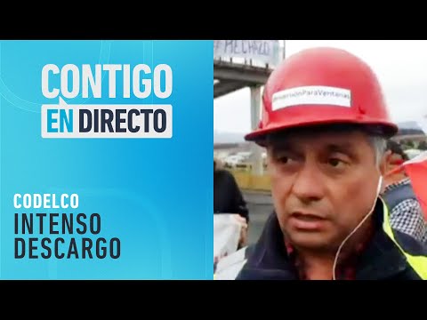 ¡NOS MINTIERON!: El descargo de trabajador de Codelco por cierre de fundición - Contigo en Directo