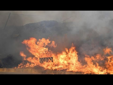 Feuer am Lago Maggiore kommen Wohngebieten gefährlich nahe