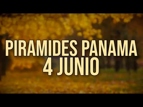 Pirámides de la suerte para el Domingo 4 de Junio 2023  Lotería de Panamá