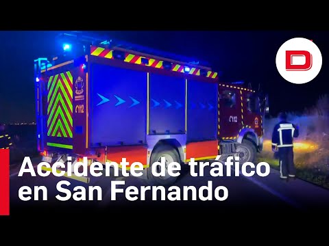 Accidente de tráfico con tres turismos implicados en San Fernando de Henares