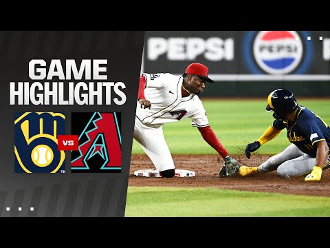 Brewers vs. D-backs Game Highlights (9/13/24) | MLB Highlights