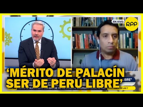 Sobre presidente de Indecopi: “el mérito de Julián Palacín es formar parte de Perú Libre”