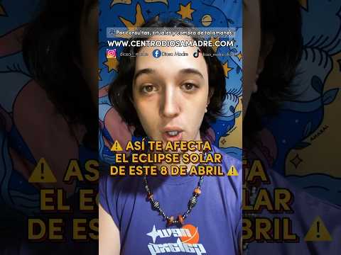 Eclipse solar te afecta así! #diosamadre #eclipse #eclipsesolar #witch #viral #parati #brujeria #fe