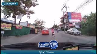 فتاة تنجو من الموت