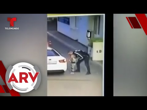 Un hombre secuestra a una niña en gasolinería | Al Rojo Vivo | Telemundo