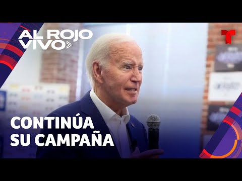 Joe Biden reafirma su candidatura pese a señalamientos sobre su salud mental