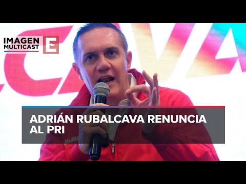 Deja Rubalcava al PRI: frente impulsará a alguien con vínculos con el crimen