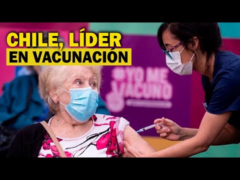 El avance de Chile en la vacunación contra la COVID-19
