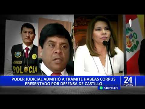 Pedro Castillo: PJ admite demanda contra fiscal Hans Aguirre y coronel Harvey Colchado