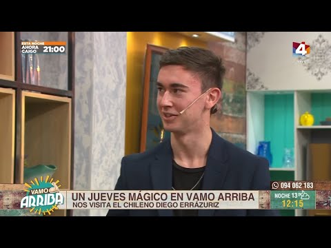 Vamo Arriba - Nos visita el mago chileno Diego Errázuriz