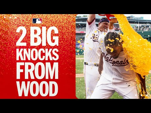 James Wood reaches 20 homers! (2 homer game including a WALK-OFF HOMER to get to 20!)