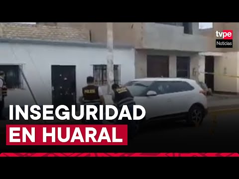 Inseguridad ciudadana, tarea pendiente en Huaral