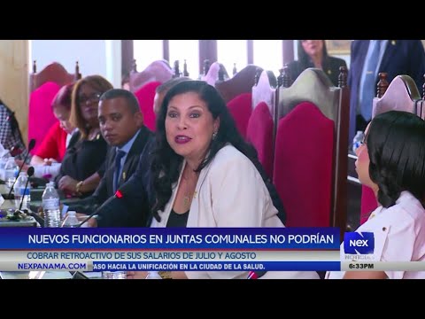 Nuevos funcionarios en juntas comunales no podri?an cobrar retroactivo de sus salarios