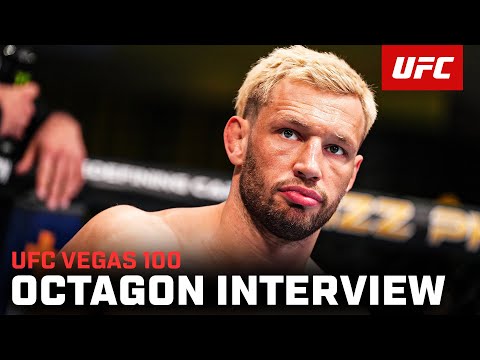 Reinier de Ridder Octagon Interview | UFC Vegas 100