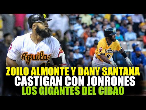 Zoilo Almonte Y Dany Santana Castigan A Los Gigantes Con JONRONES