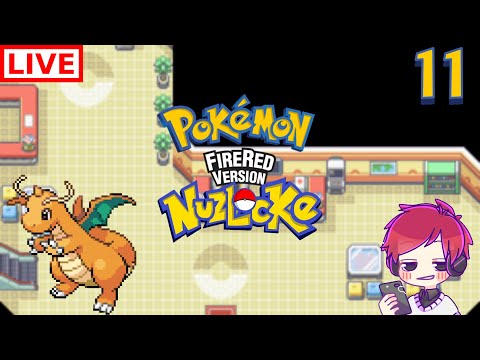 🔴LivePokemonFireRedNuzlocke:พ