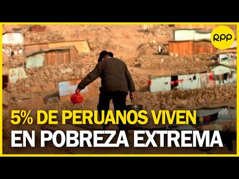 INEI: La pobreza monetaria en el Perú alcanzó el 27.5%