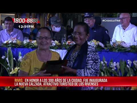 Inauguran La Calzada, nuevo atractivo turístico para las familias en Rivas - Nicaragua