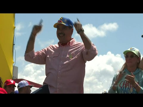 Venezuela: Maduro danse lors d'un meeting de campagne avant les présidentielles | AFP Images