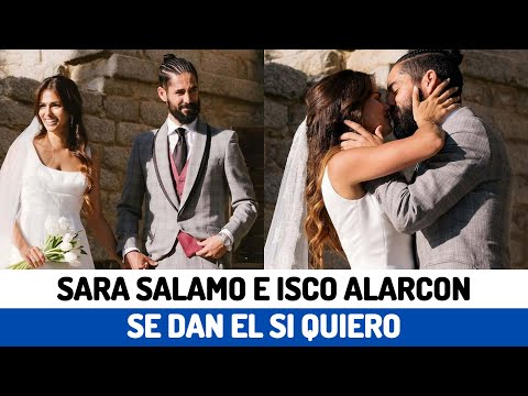 SARA SÁLAMO e ISCO ALARCÓN anuncian que se han CASADO Las IMÁGENES de su BODA SORPRESA y SECRETA