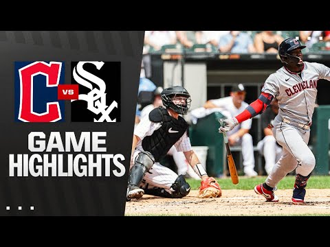 Guardians vs. White Sox Game Highlights (8/10/25) | MLB Highlights