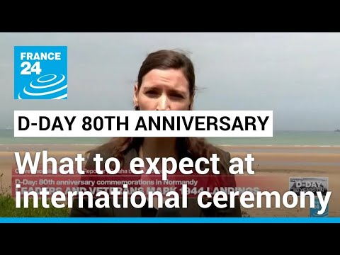 D-Day: World leaders to gather for international ceremony at Omaha beach • FRANCE 24 English