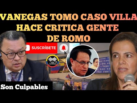 VANEGAS TOMA EL CASO DE VILLAVICENCIO Y ARREMETE CONTRA GENTE DE MARÍA PAULA ROMO  NOTICIAS RFE TV