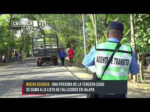Jalapa: Persona de la tercera edad pierde la vida en un accidente - Nicaragua