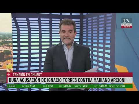 Tensión en Chubut; dura acusación de Ignacio Torres contra Mariano Arcioni