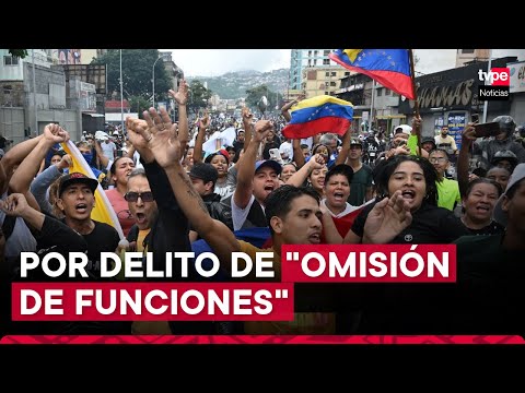 Crisis en Venezuela: Detienen a fiscal por negarse a procesar a cuatro manifestantes venezolanos