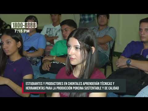 Lanzamiento de la escuela para la producción porcina en Chontales