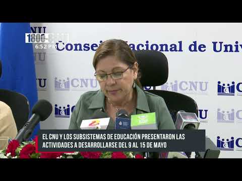 Refuerzan actividad educativa en universidades miembros del CNU - Nicaragua