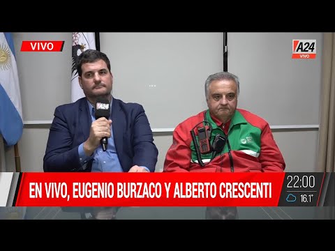 Eugenio Burzaco: Los manifestantes intentaron quemar una urna gigante