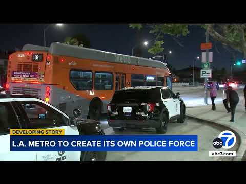 Amid surge in violence, LA Metro votes to create its own police force