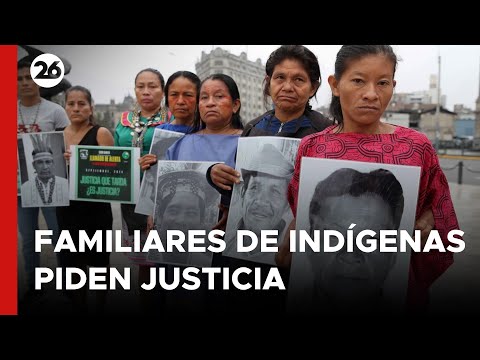 Familiares de líderes indígenas asesinados en Perú exigen sanción para los responsables