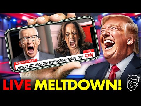 Kamala Has Screaming UNHINGED MELTDOWN LIVE on CNN After Biden Debate DISASTER | 'Joe is Smart!'