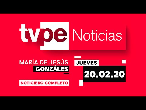 Mantente informado en TVPerú Noticias con María de Jesús González