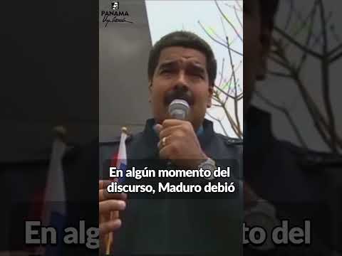 Nicolás Maduro mete la pata en Panamá (año 2015)