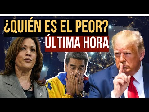 TRUMP, KAMALA HARRIS, MADURO: ¿Cuál es PEOR?  (2024)