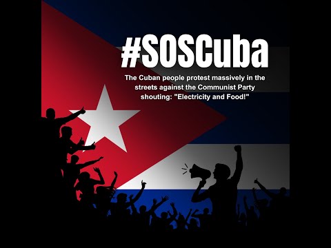 Cuba protestas por la escasez de alimentos y servicios básicos, la dictadura respondió con represión