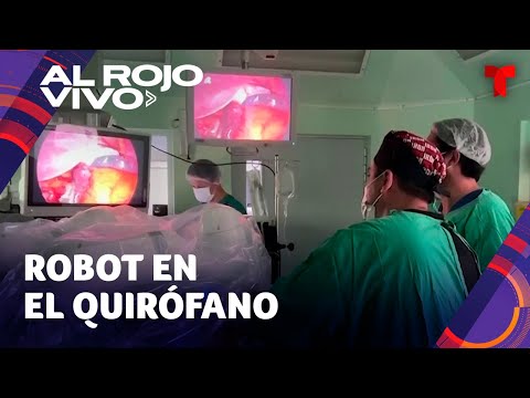 Extirpan vesícula a un paciente con auyuda de cirujano robot en su primer cirugía en Chile