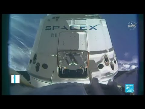 SpaceX : amerrissage réussit pour les deux astronautes américains