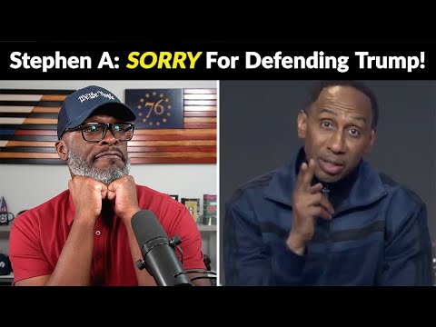 Stephen A. Smith APOLOGIZES For Defending Trump On Fox News!