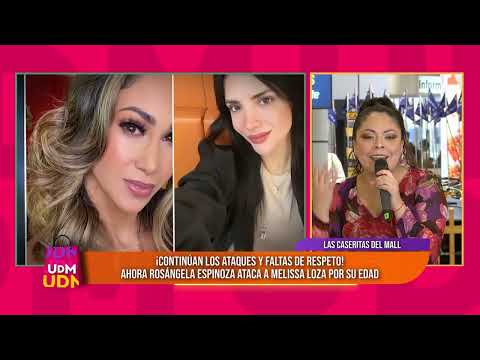 Un Día en el Mall - OCT 03 - 2/2 - ROSÁNGELA ESPINOZA ATACA A MELISSA LOZA POR SU EDAD | Willax