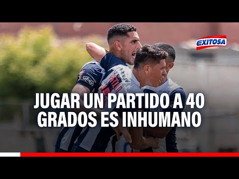 Hernán Barcos criticó el horario del partido entre Alianza Lima y Alianza Atlético en Sullana