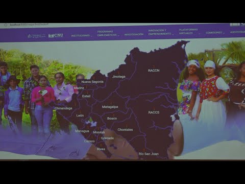 Nicaragua cuenta con el primer mapa interactivo de educación superior