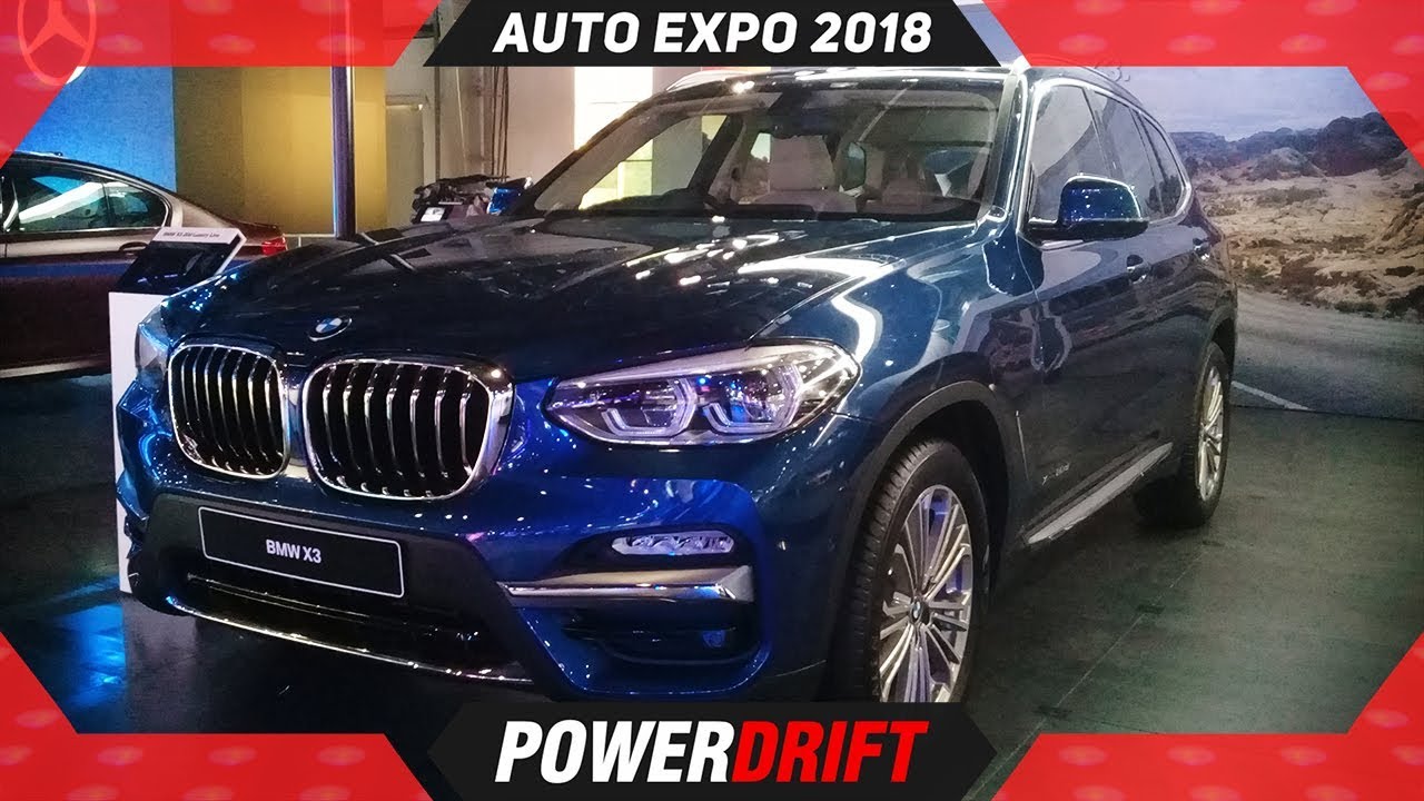 BMW X3 @ Auto Expo 2018 : PowerDrift
